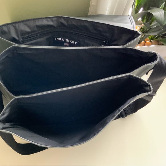 RALPH LAUREN POLO SPORT BAG Messenger Shoulder/Crossbody - Picture 7 of 8